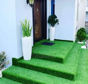 Green Artificial Carpet Rug Sale Installation