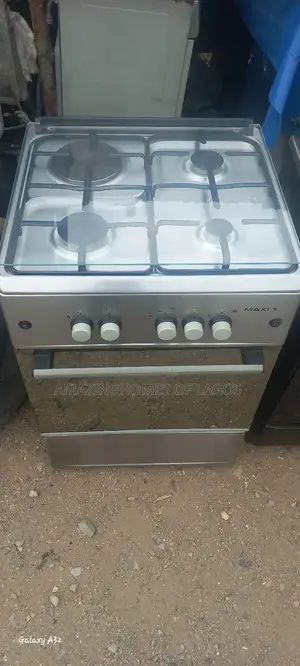 Standard 60by60 Cm Standing Gas Cooker With 3 Gas