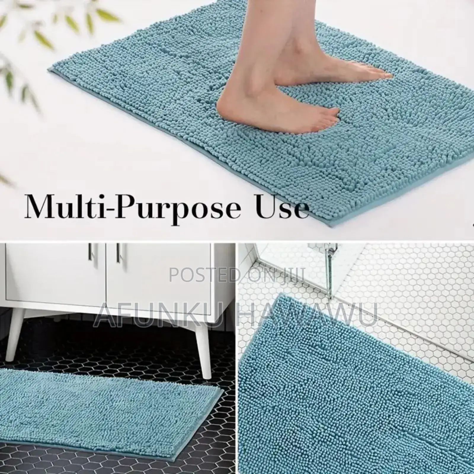 Rugged Bathroom Non-Slip Mat
