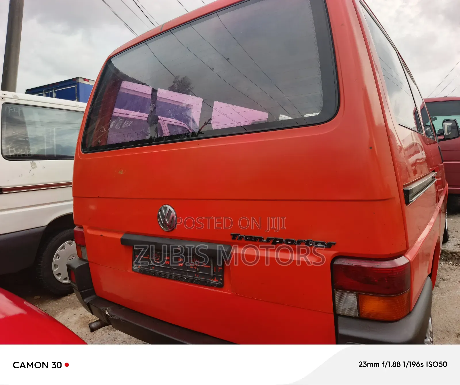 Volkswagen Transporter 2002 Red