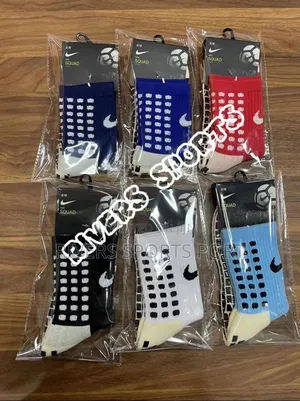 Photo - Nike Anti Slip, Non Slip Grip Pad Socks for Football,Cycling