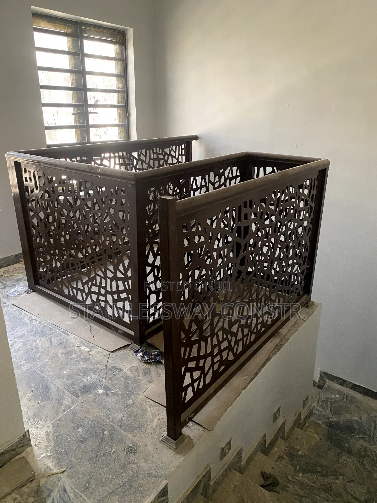 Lasercut Ariat Railing