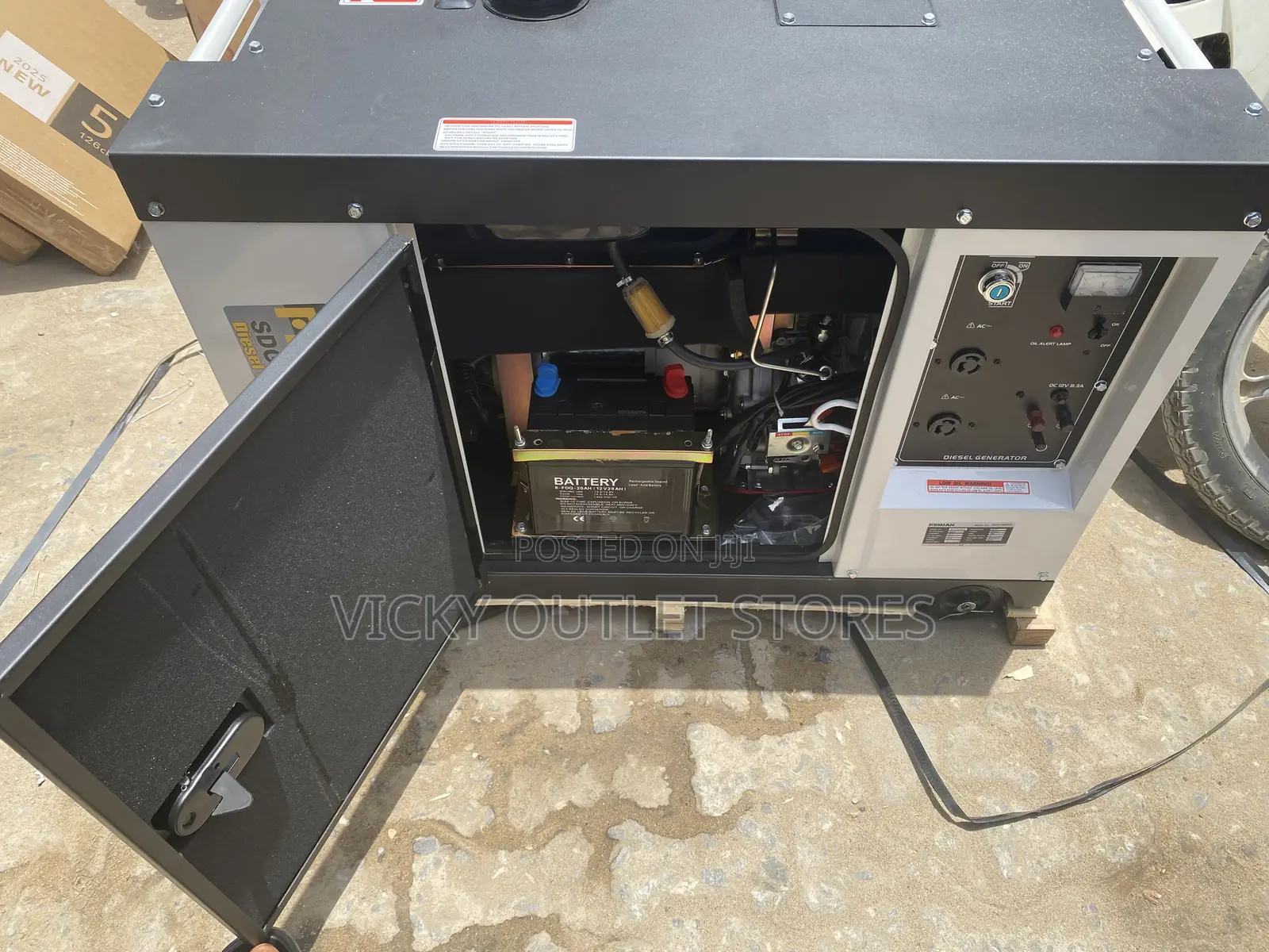 10kva Fireman Diesel Generator