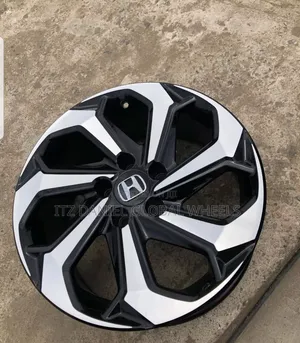 Photo - 17 Inch Rim Honda Accord Black and Stainless