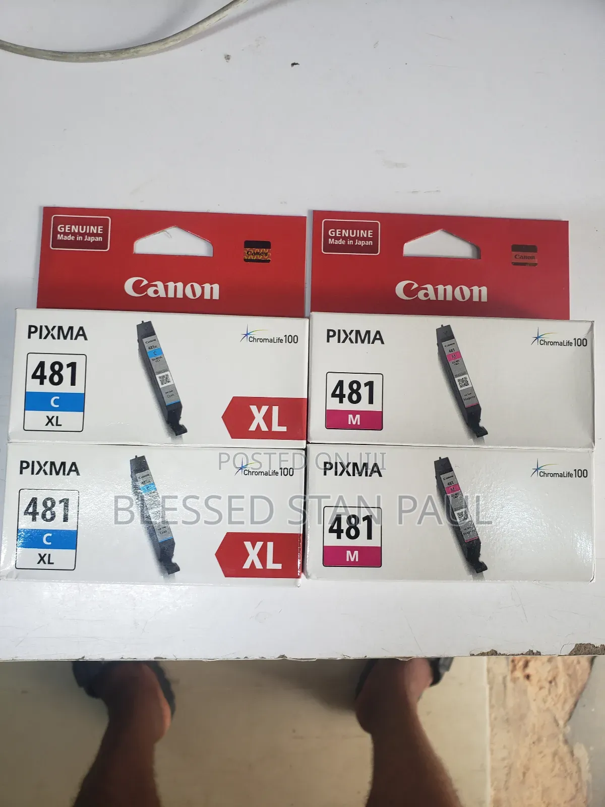 Original Canon Ink 481