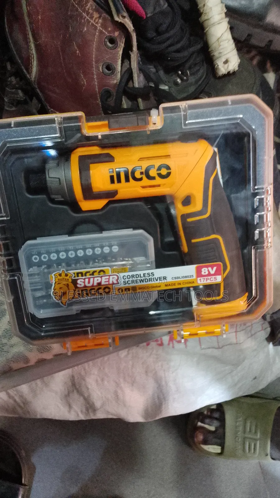 Cordless Ingco Screwing Driver