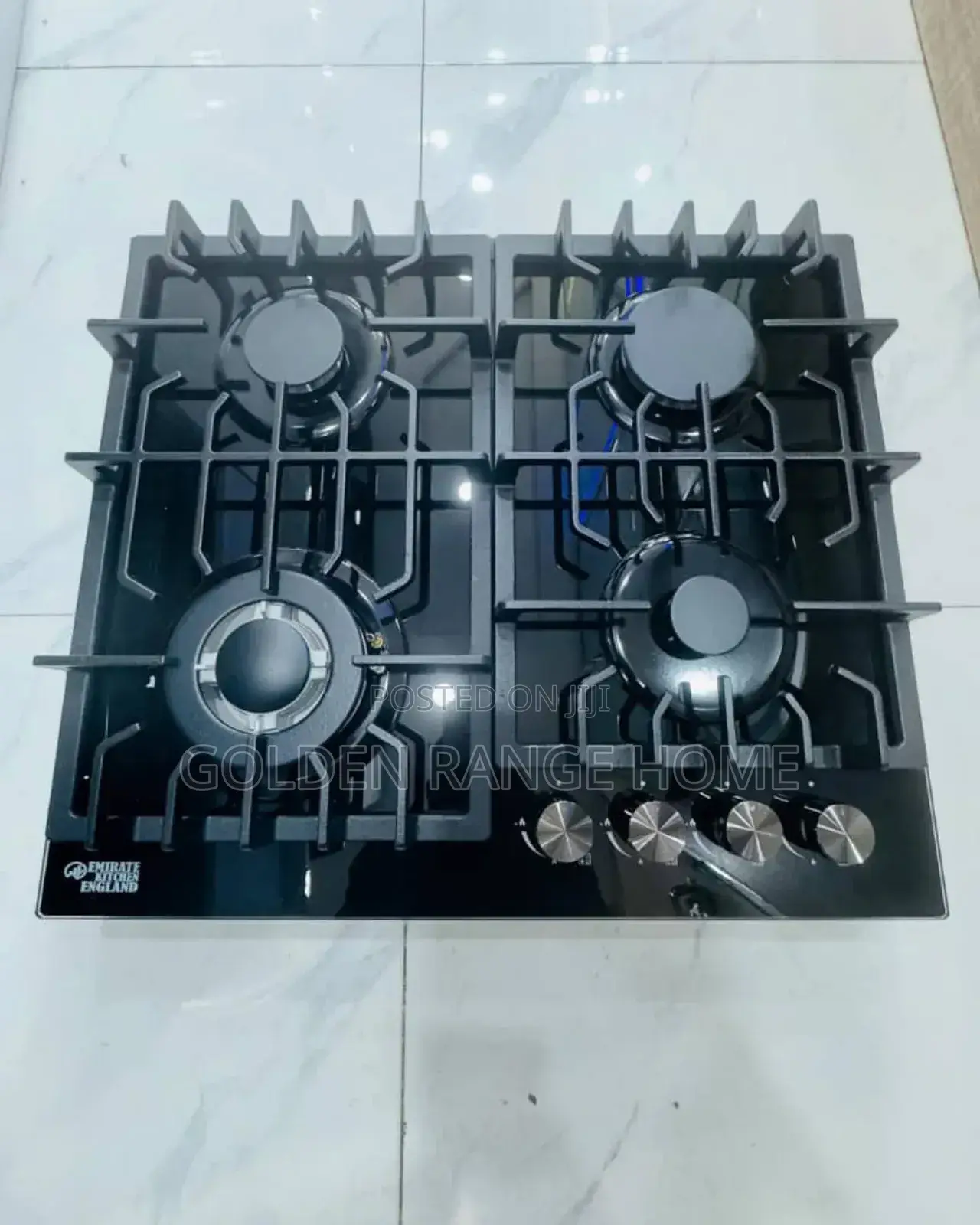 4 Burner Tempered Glass Built-in Gas Hob