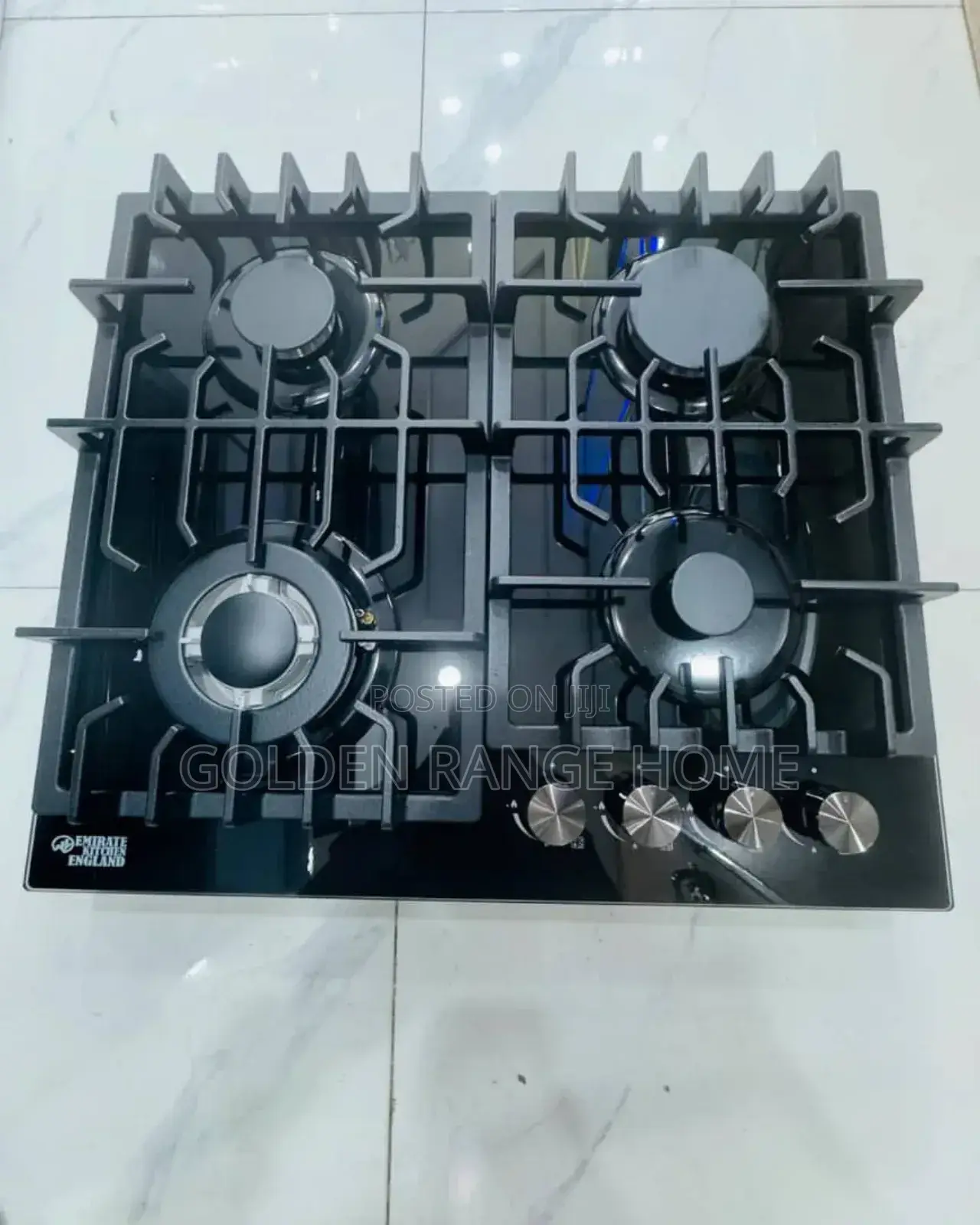 4 Burner Tempered Glass Built-in Gas Hob