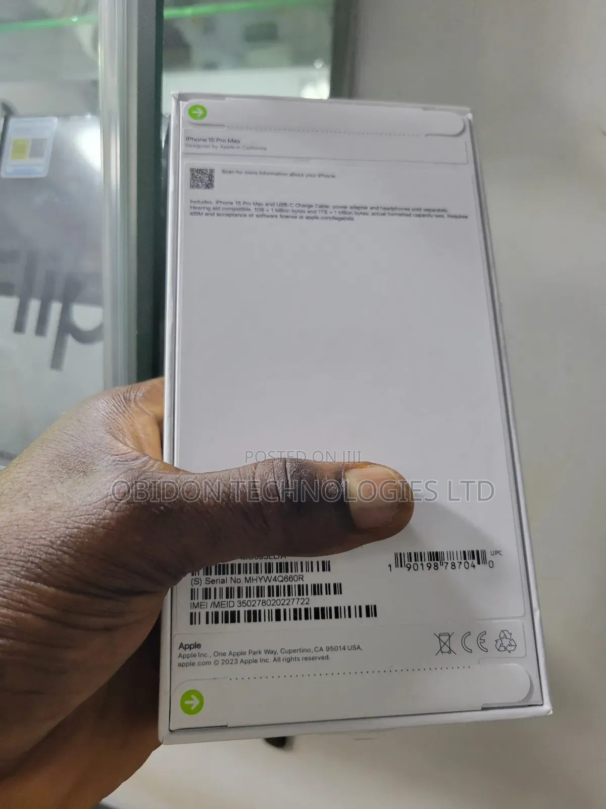 New Apple iPhone 15 Pro Max 512 GB Gray