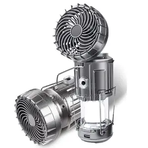 Solar Camping Light With Fan