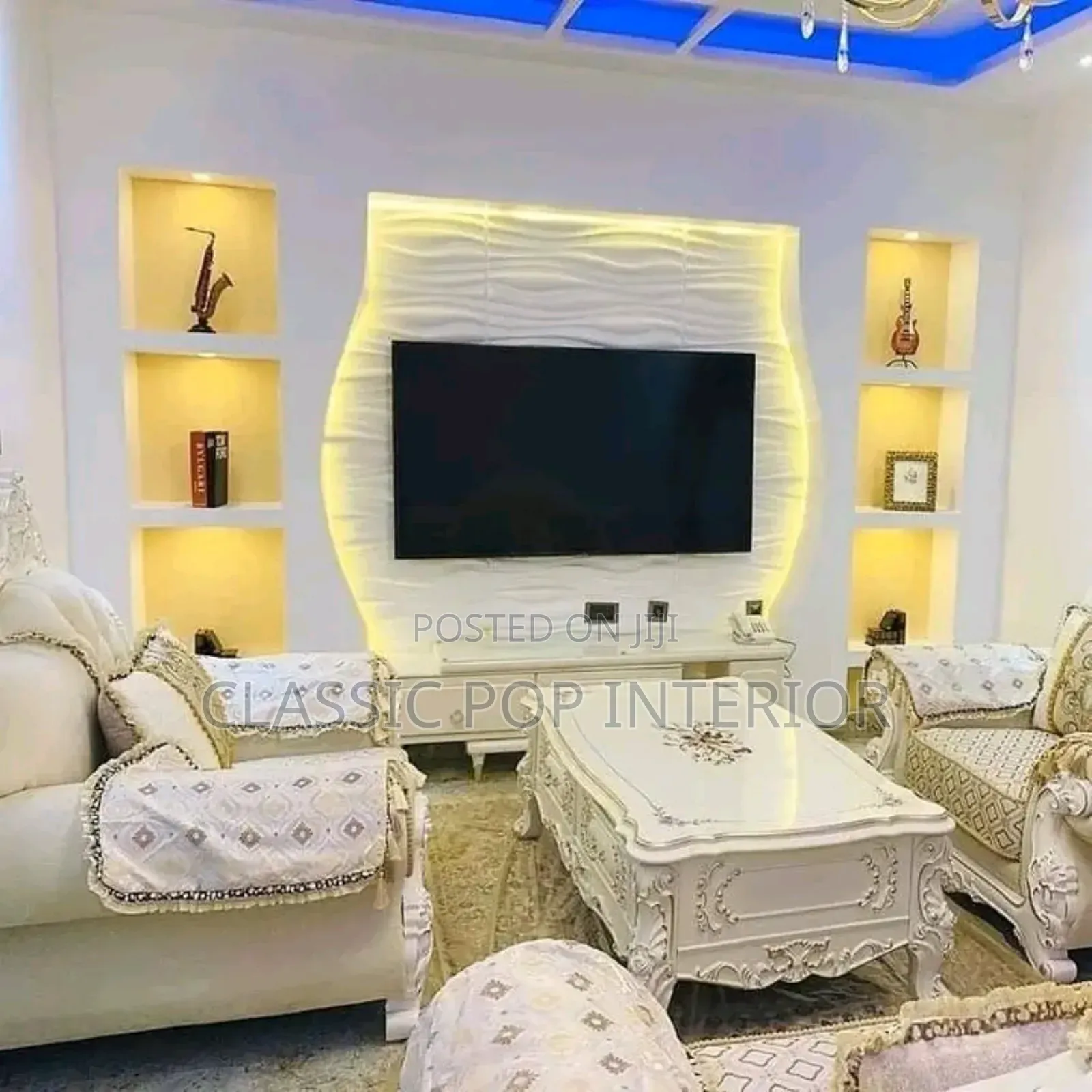 Plasterboard Tv Stand Design