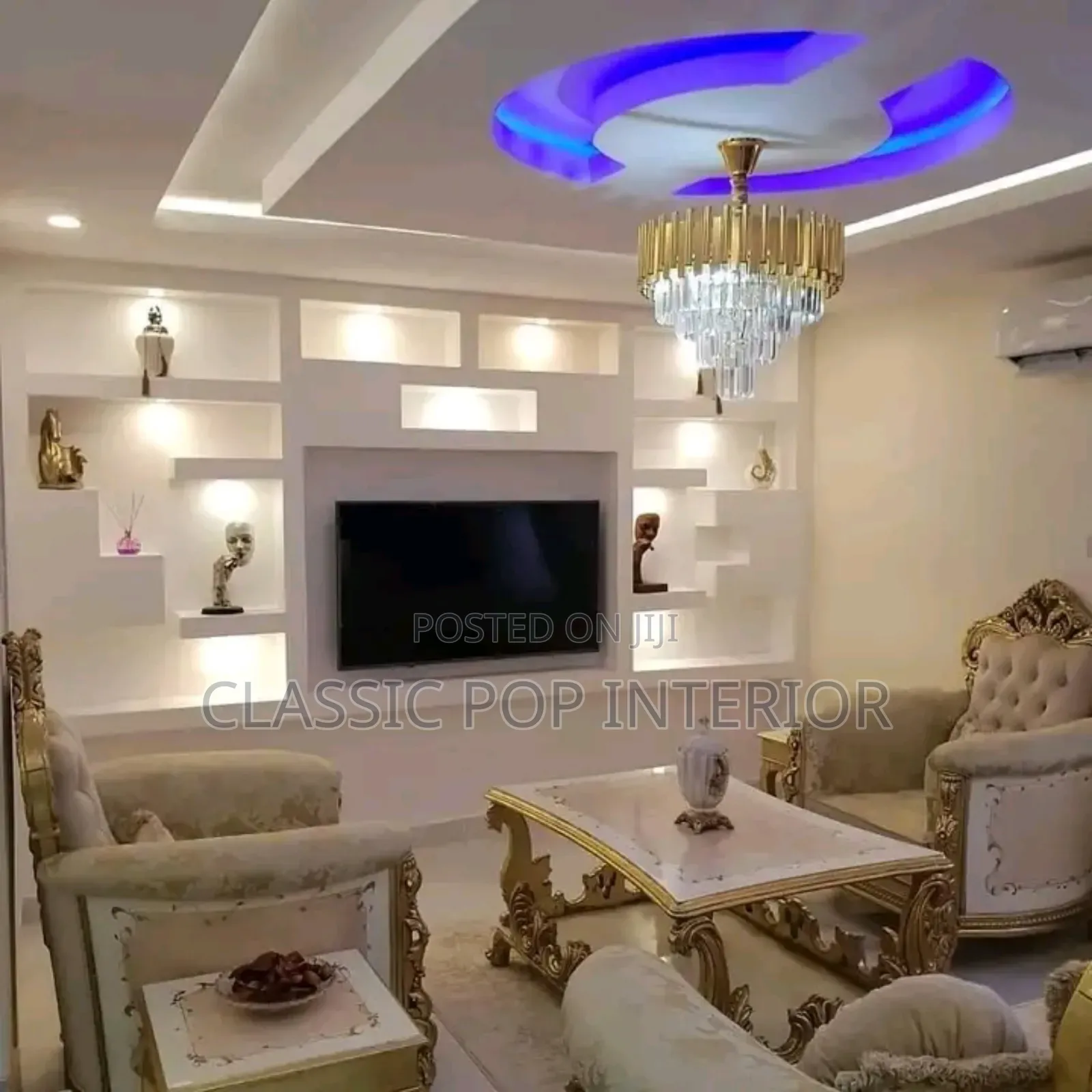 Plasterboard Tv Stand Design
