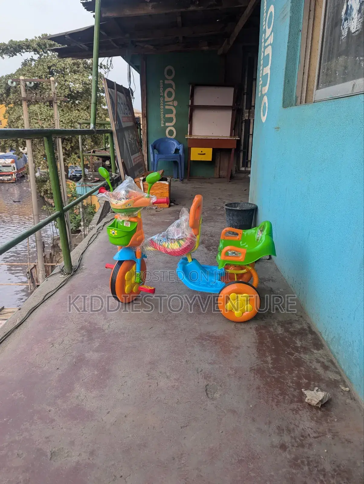 Double Tricycle for Kids