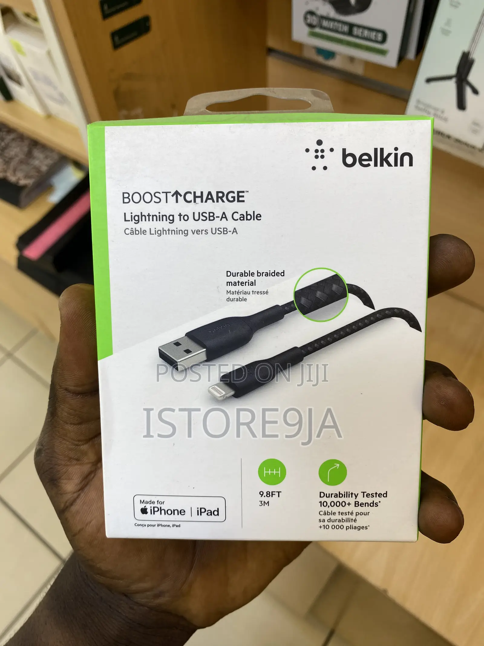 Belkin Boost Charge Flex Usb to Lightning Cable 9ft
