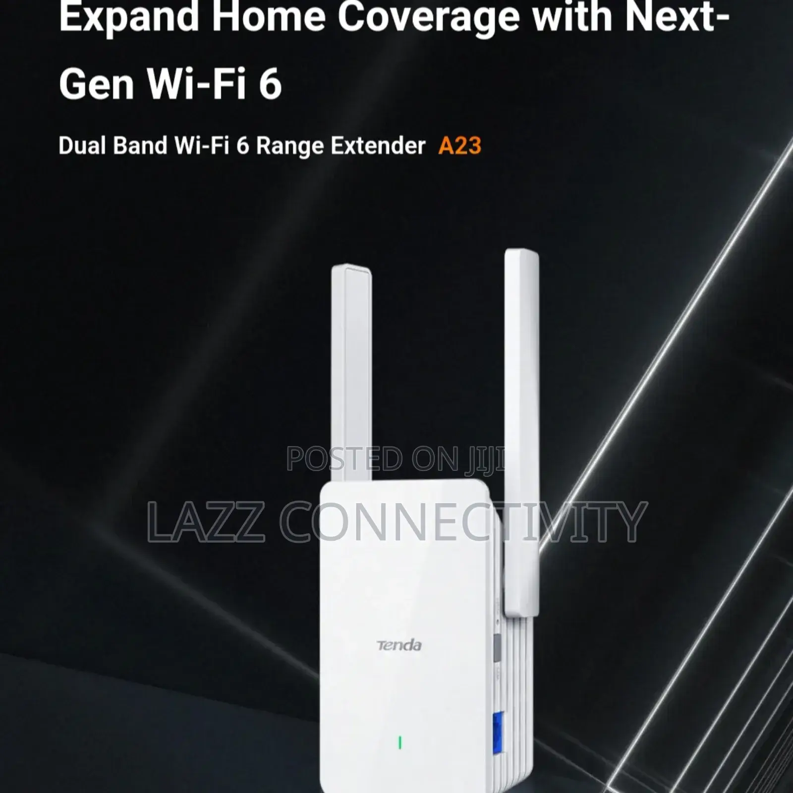 Tenda Ax1500 Wifi 6 Bual Band Universal Range Extender/Repeater