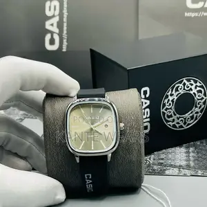 Rubber Analog Casio With Box