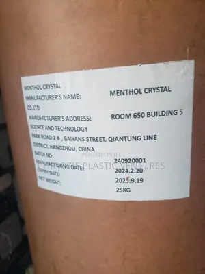 Menthol Chemical