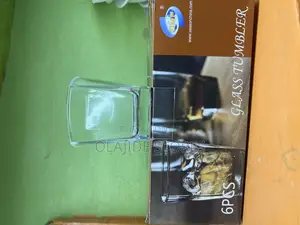 Glass Whiskey Cup 6pcs