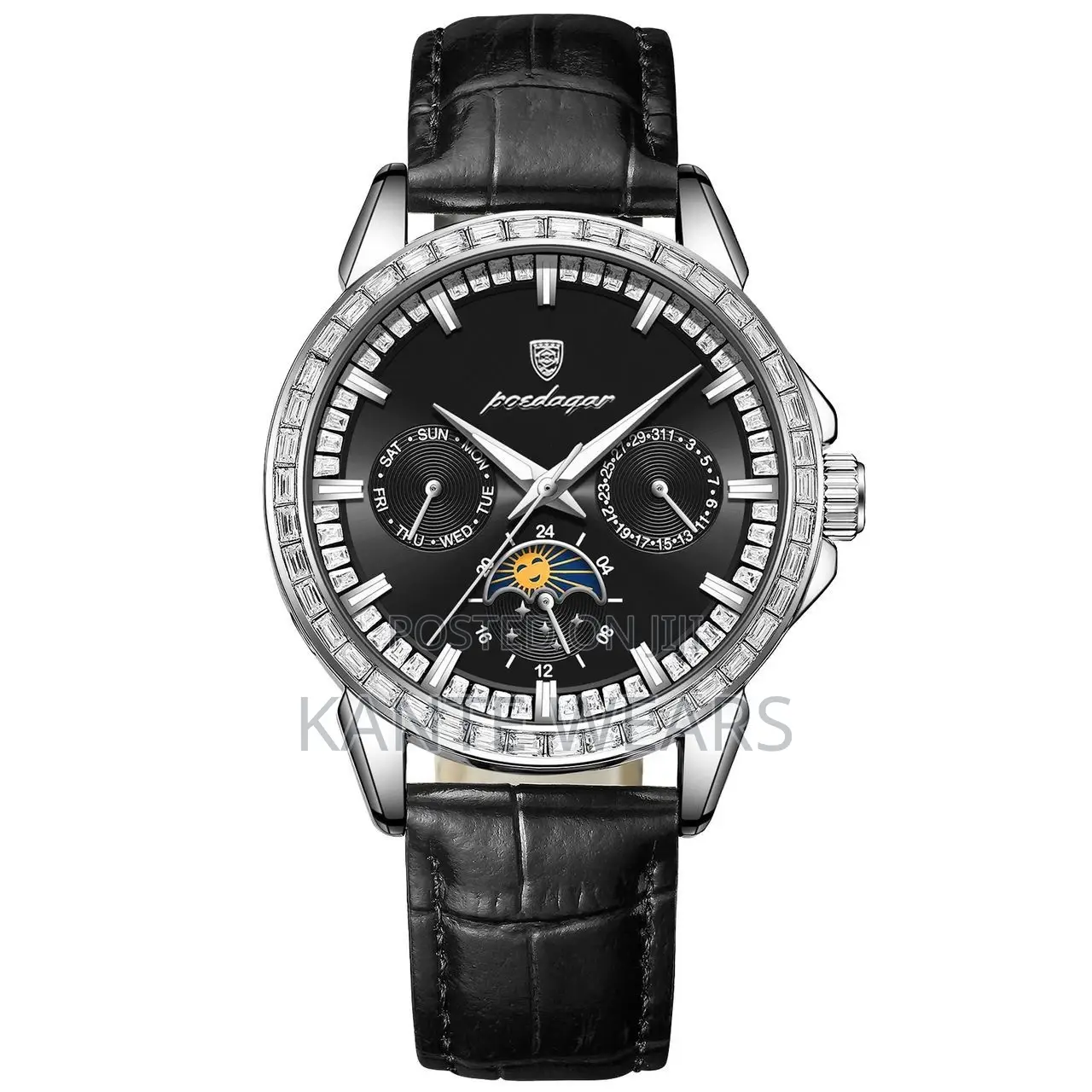 Chronograph Poedagar Leather