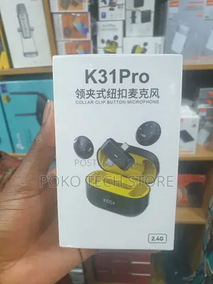 Photo - Pro Collar Clip Button Microphone