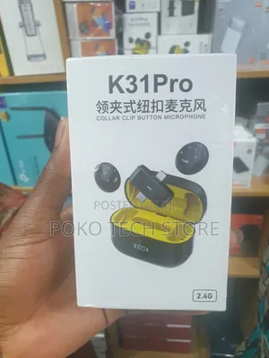 Pro Collar Clip Button Microphone