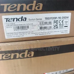 Tenda 16-Port Gigabit Poe and Switch + 2ge/2sfp 250w