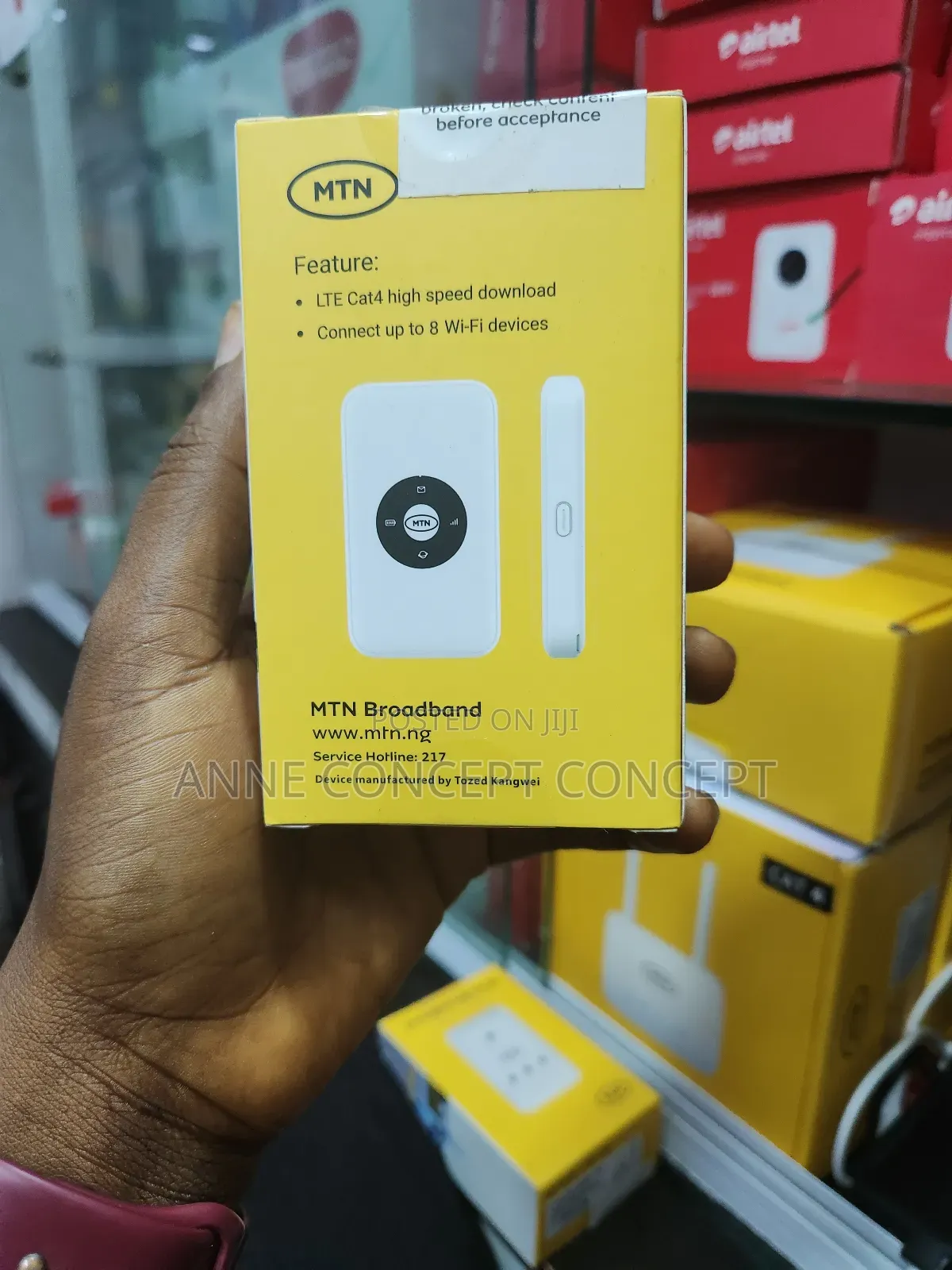 MTN Wifi Comes With 30gb