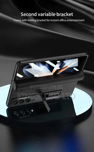 Galaxy Z Fold 4 Leather Case