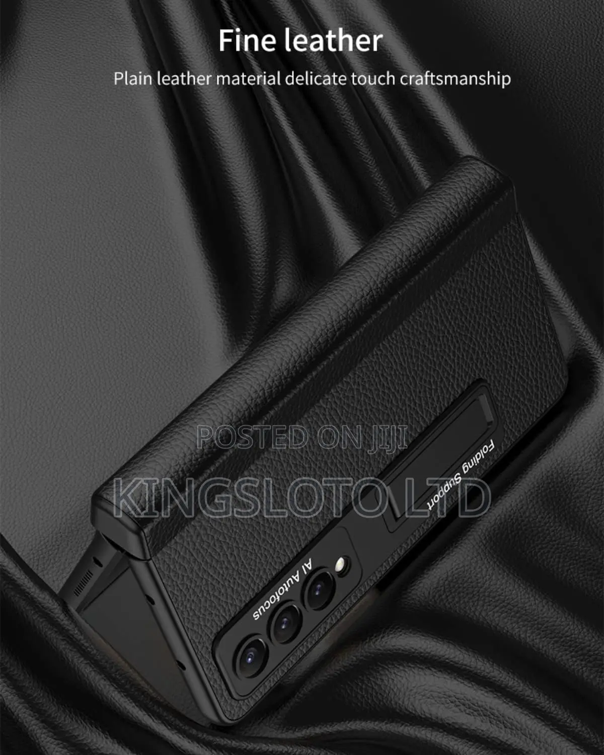 Galaxy Z Fold 4 Leather Case