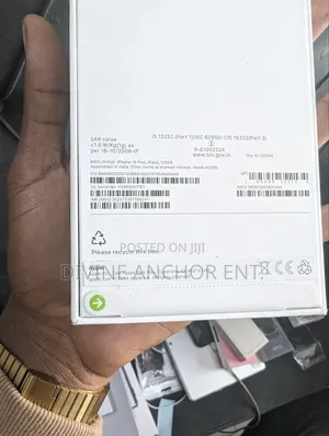 New Apple iPhone 16 Plus 128 GB Black