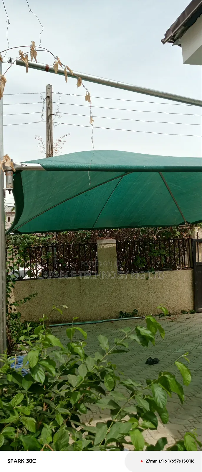 Standard Foreign Net Carport