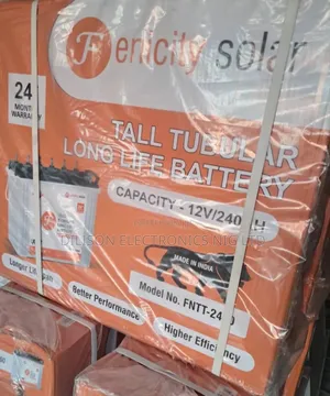 Photo - Felicitysolar Tubular 240amps Battery