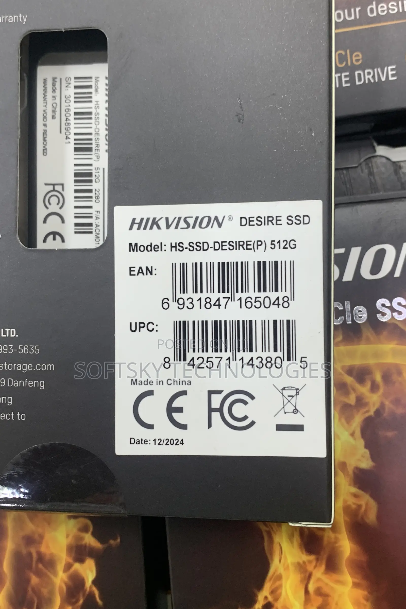 Hikvision M.2 Pcie Nvme 512gb SSD
