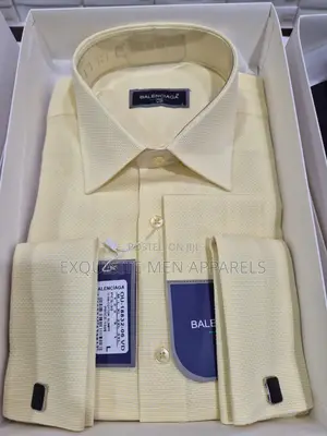 Italian Balenciaga Officials Quality Corporate Men’S Shirt