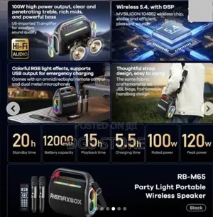 Remax Rb M65 Bluetooth Speaker