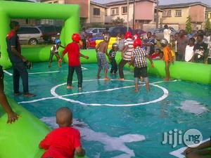 Soapy Soccer Castle