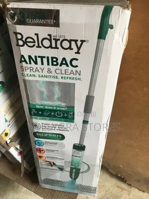 Beldray Antibacterial Spray and Clean Floor Mop With Trigger