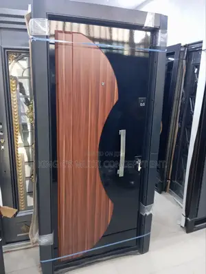 3ft Red Curve Turkey Security Luxury Door