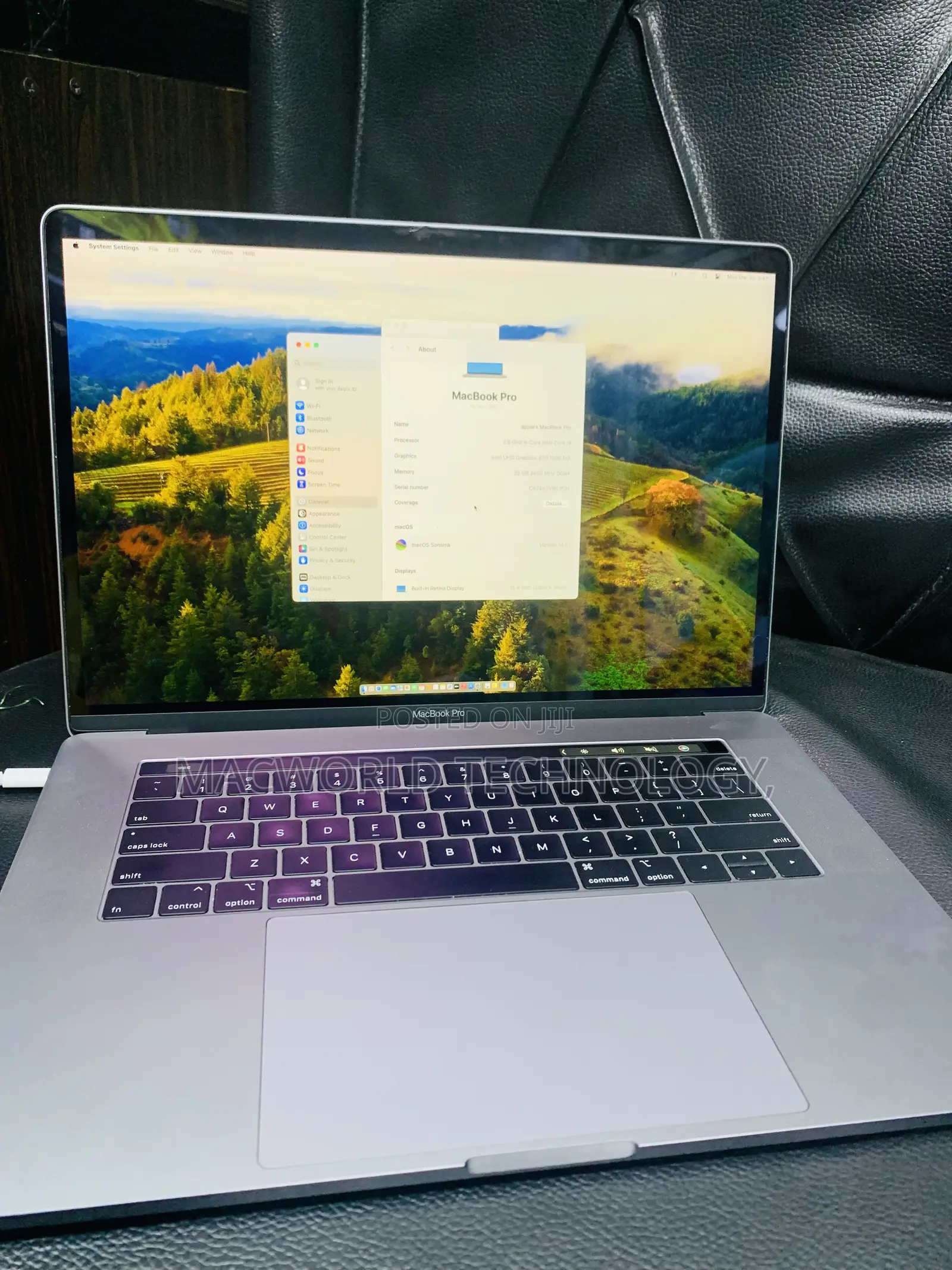 Laptop Apple MacBook Pro 2019 32GB Intel Core I9 SSD 512GB