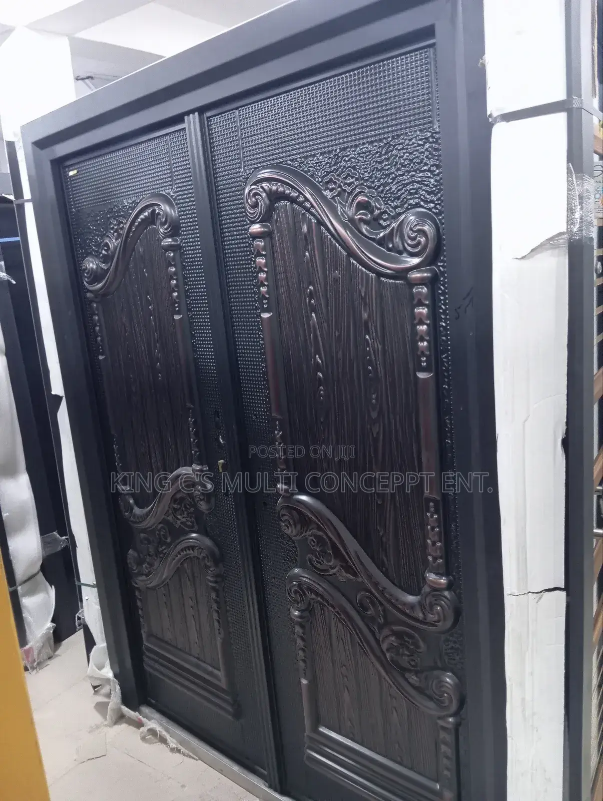 6ft by 7ft Casted Double Opening Security Door