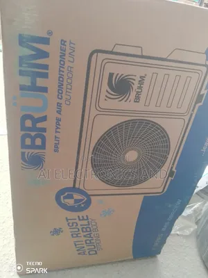 Bruhm Air Conditioner 1hp White Color.