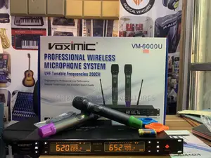 Photo - Voximic Vm-6000u Professional Wireless Microphone