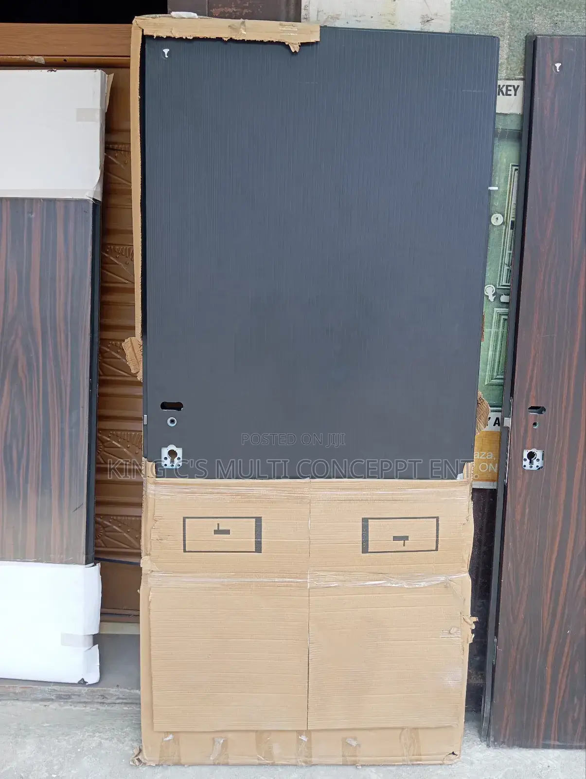 3ft Gray Israeli Security Door