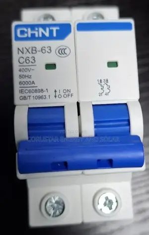 MCB 63a Ac Breaker 2-Pole
