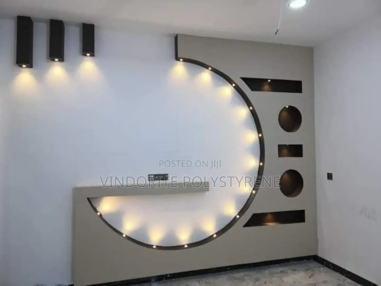 Vindorite Polystyrene Tv Console