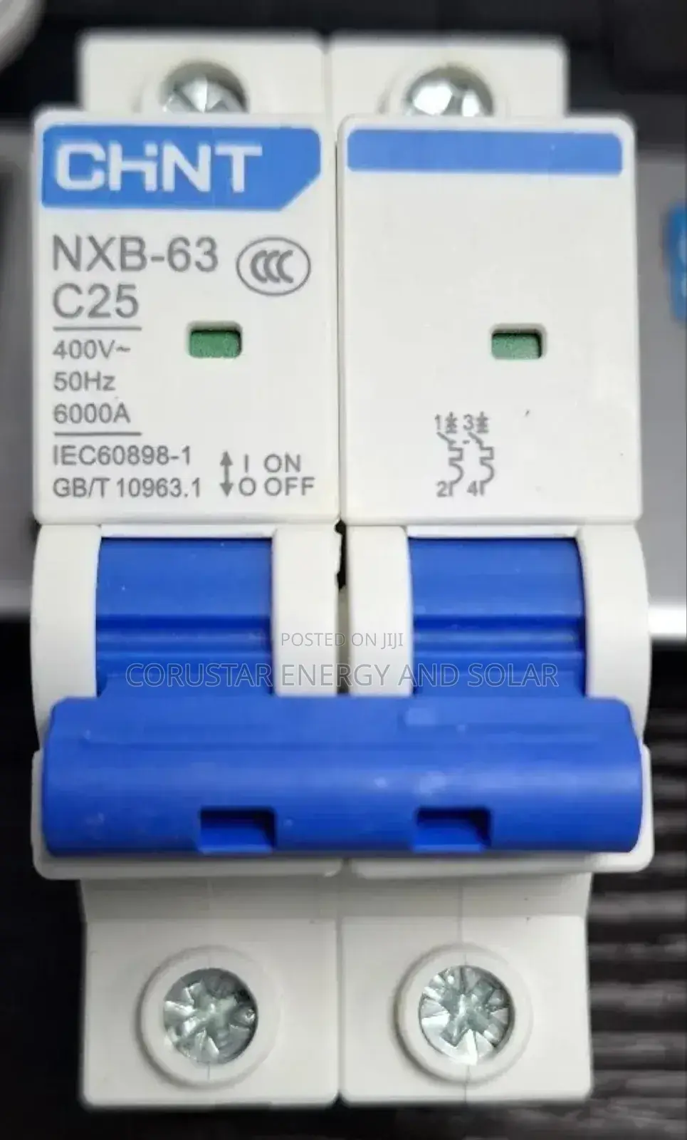 2p 25a Ac MCB Breaker