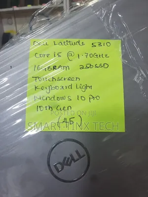 Laptop Dell Latitude 5310 16GB Intel Core I5 SSD 256GB