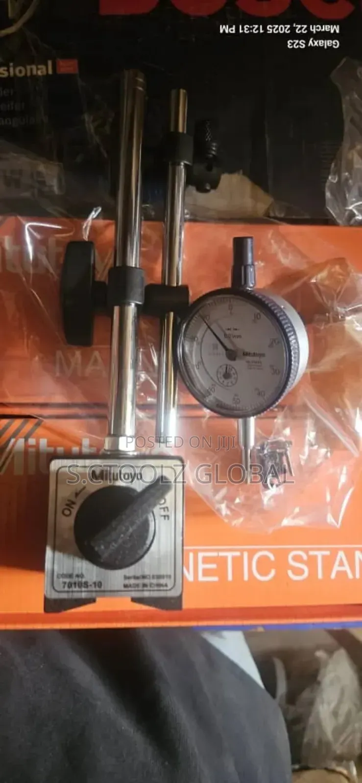 Mitutoyo Manetic Stand/Dial Indicator