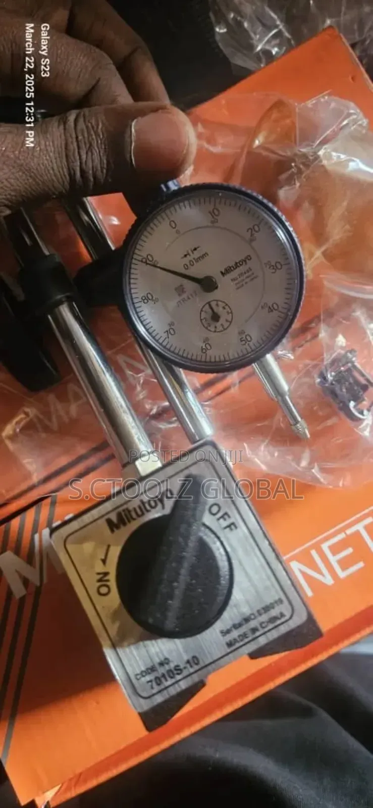 Mitutoyo Manetic Stand/Dial Indicator