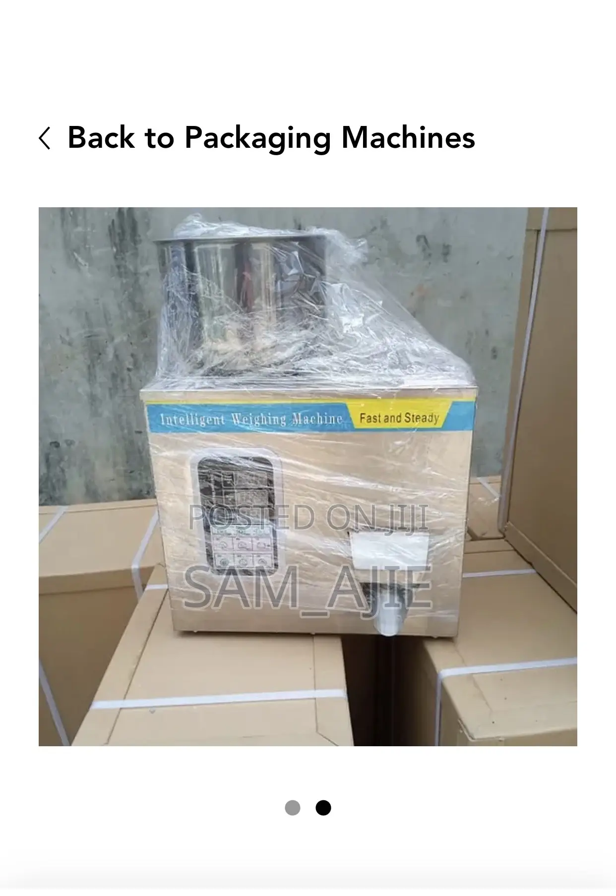 Granule Powder Filling Machine